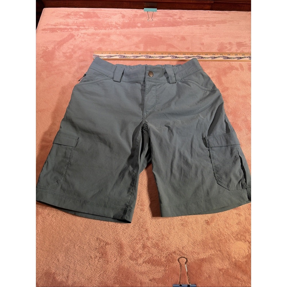 Duluth Trading Co Womens Sz 4 Dry on the Fly 9"Shorts Teal